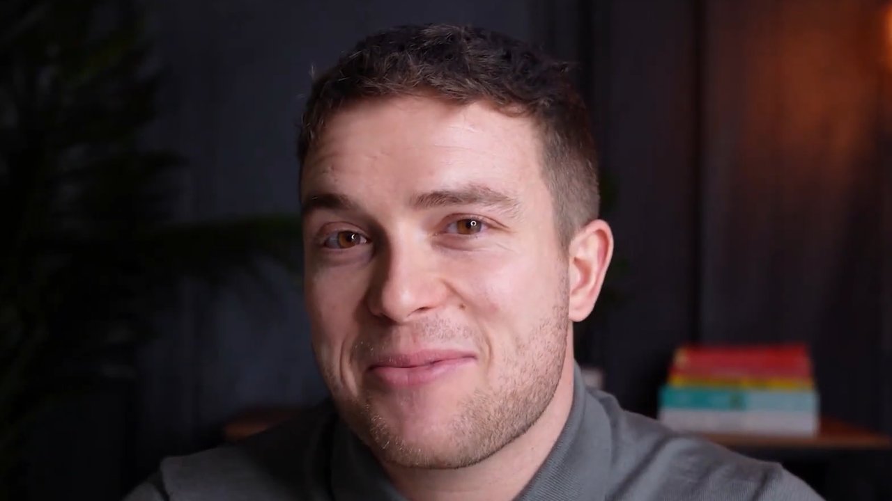 Christian Radley, co-founder of Ziggy, talking to camera