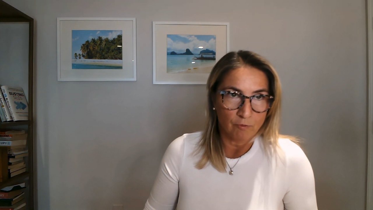 Edita Vatenaite, VP of Marketing at BioRaptor, on a video call